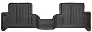 GMC Canyon Floor Mats - Rear - Husky Liners - WeatherBeater - Black - `15-`27